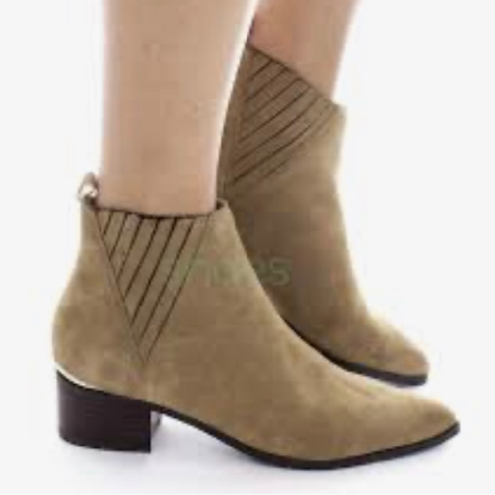 Leather - Real Suede Booties GUESS
